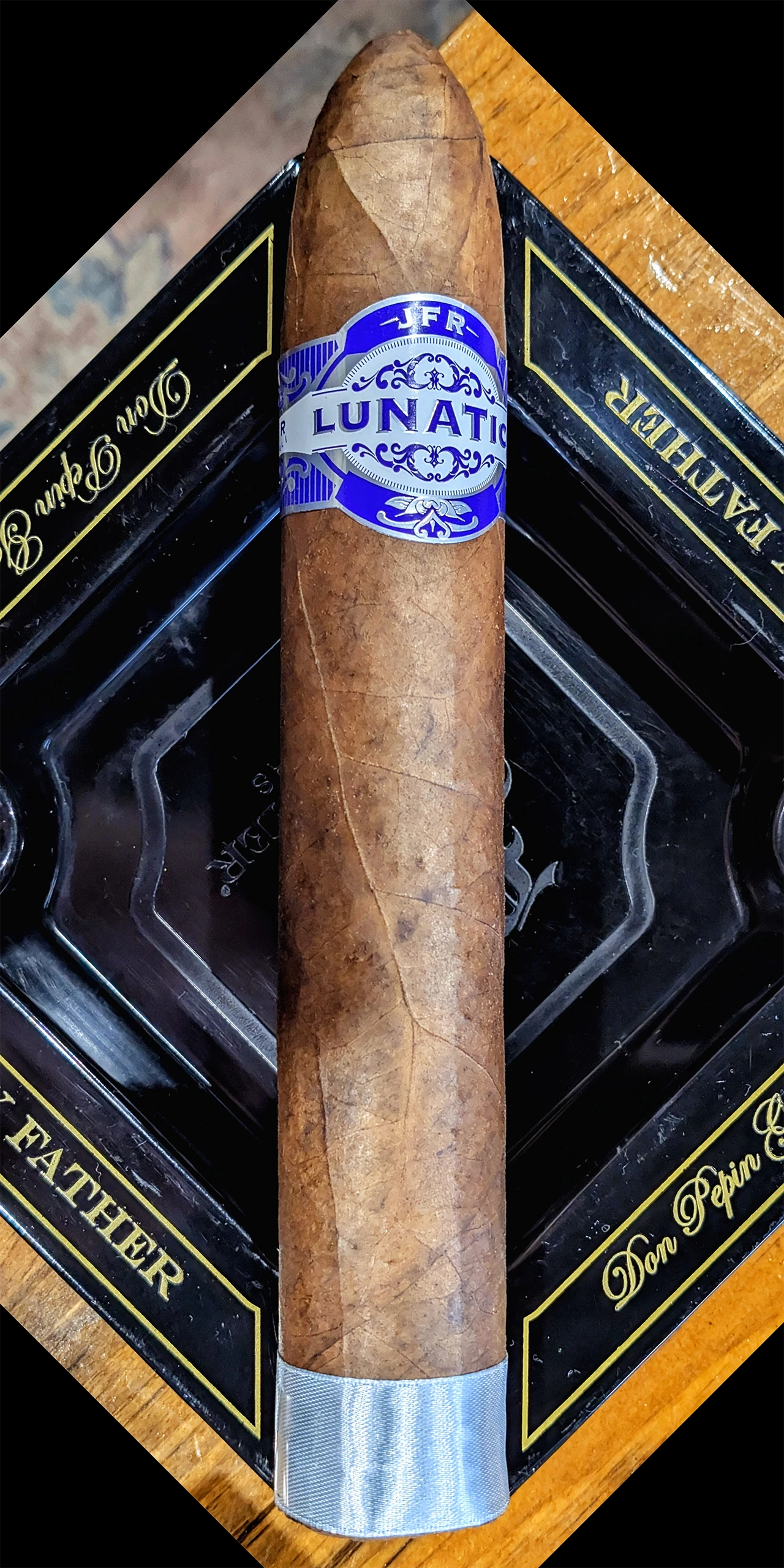 Aganorsa JFR Lunatic Maduro (Size that shall not be named) - Belicoso (10 x 100)